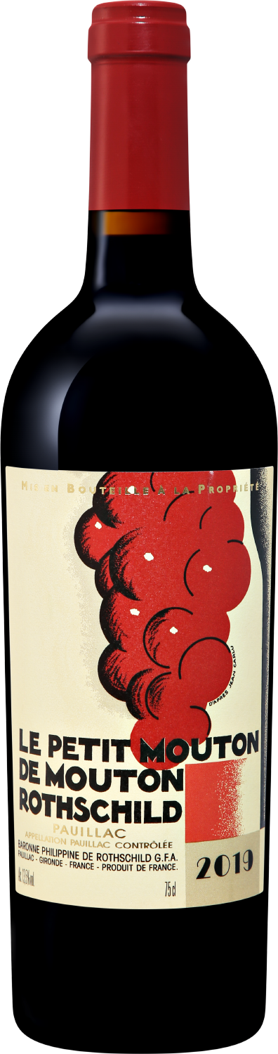 Вино Le Petit Mouton de Mouton Rothschild Pauillac AOC Chateau Mouton Rothschild  Le Petit Mouton de Mouton Rothschild Pauillac AOC Chateau Mouton Rothschild