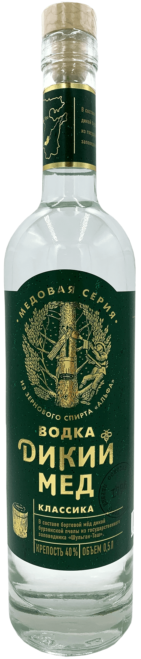 Дикий мёд Классика 0.5&nbsp;л