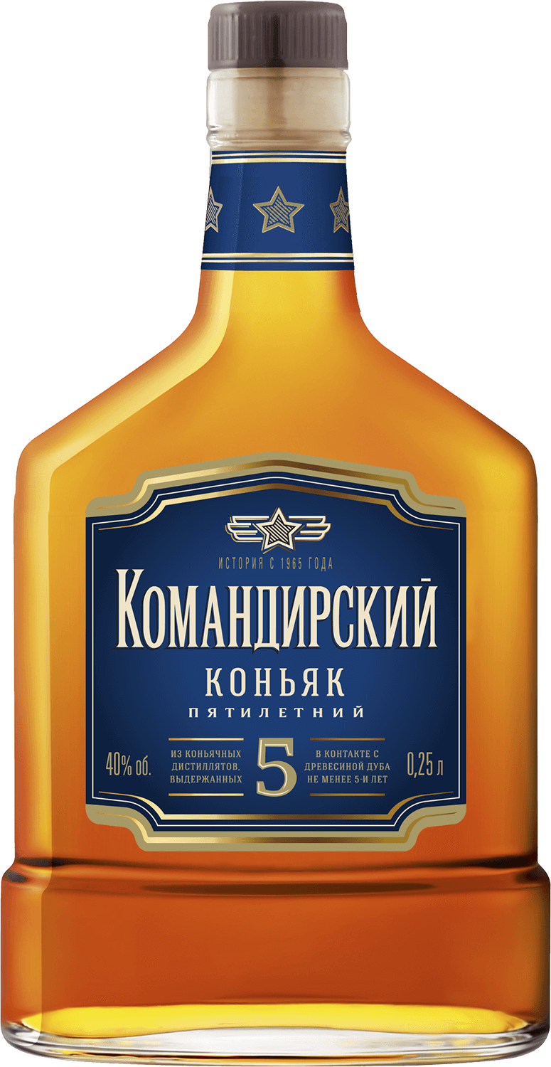 Командирский 5 лет - 0.25&nbsp;л