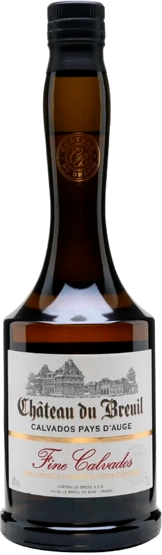 Кальвадос Chateau du Breuil Fine Calvados Pays d'Auge AOC Chateau du Breuil Fine Calvados Pays d'Auge AOC