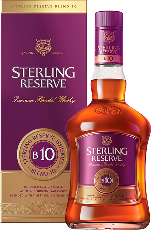 Стерлинг Резерв Б10 Премиум Купажированный Виски в подарочной упаковке 0.75 л