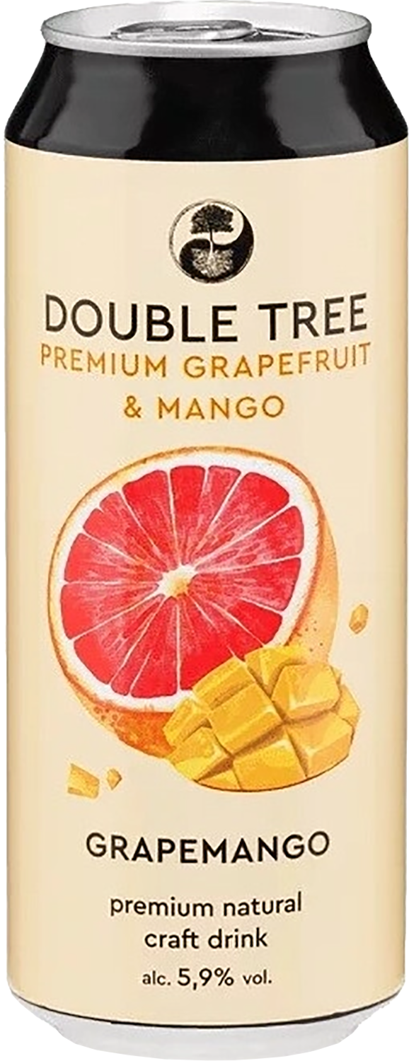 Дабл Три Грейпфрут-Манго медовуха 0.5 л