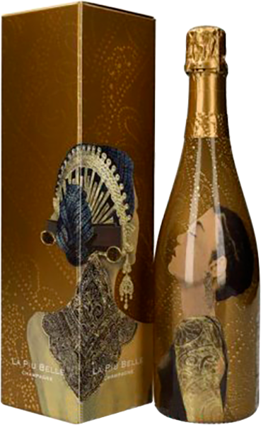 Игристое вино Vik La Piu Belle Cuvee Millesime Champagne AOC (gift box), 0.75 л