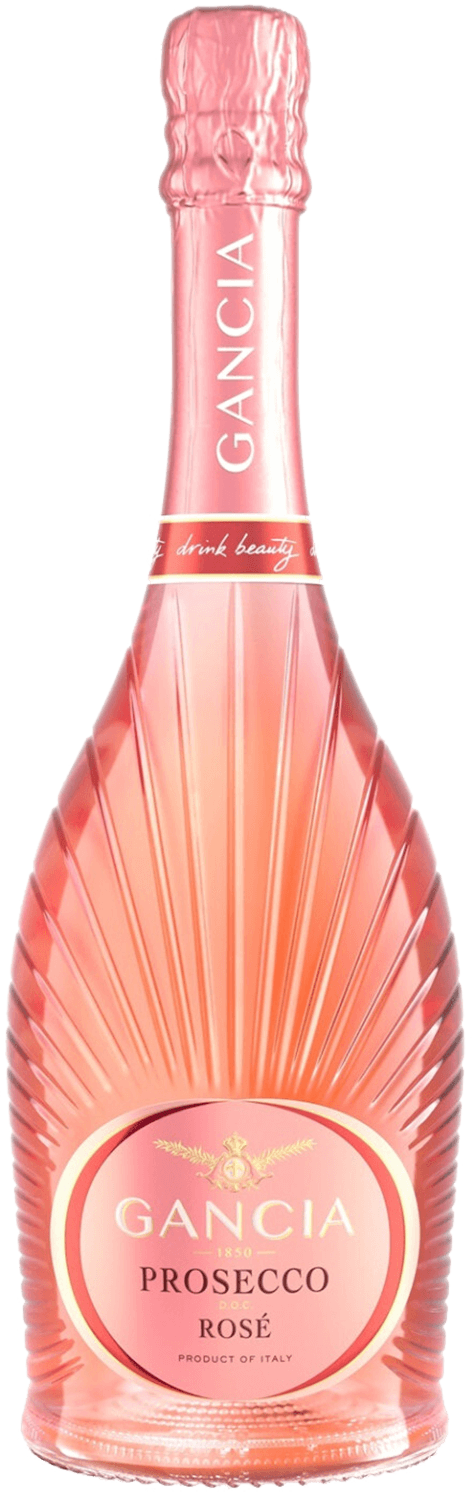 Игристое вино розовое сухое Gancia Rose Prosecco DOC 0.75 л (Ганча Розе ...