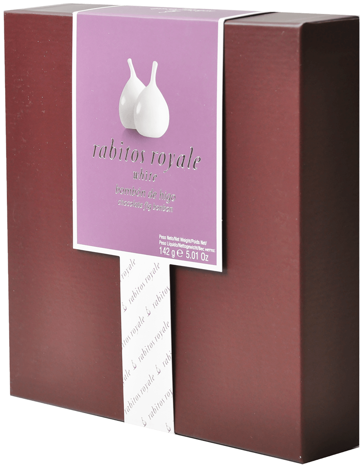 Инжир в белом шоколаде с трюфельной начинкой и клубникой Рабитос Рояль 142г