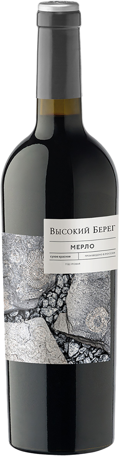 Высокий Берег Мерло Кубань ЗГУ Кубань-Вино 0.75&nbsp;л