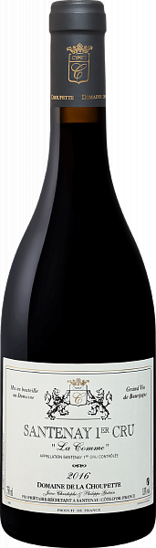 La Comme Santenay 1er Cru AOС Domaine De La Choupette, 0.75 л в Санкт-Петербурге