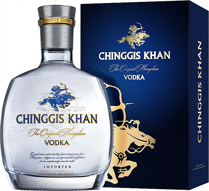 Чингис Хан в подарочной упаковке 1 л