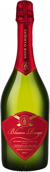 Blason Rouge Brut Cremant de Limoux AOC Sieur d'Arques, 0.75 л в Санкт-Петербурге