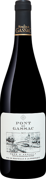 Pont de Gassac Pays d'Herault IGP Moulin de Gassac, 0.75 л в Санкт-Петербурге