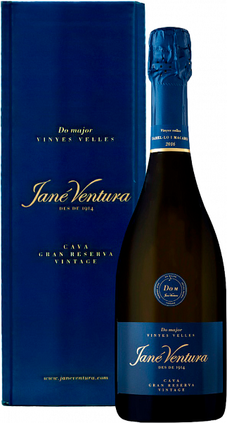 Игристое вино Jane Ventura Do m Gran Reserva Brut Nature Cava DO (gift box), 0.75 л