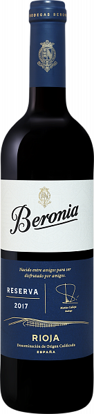 Вино Reserva Rioja DOCа Beronia, 0.75 л