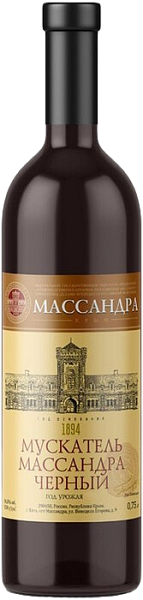 Muskatel Black Massandra, 0.75 л в Санкт-Петербурге