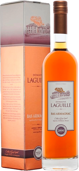 Domaine Laguille 2000 Bas-Armagnac AOC (Подарочная упаковка), 0.7 л в Санкт-Петербурге