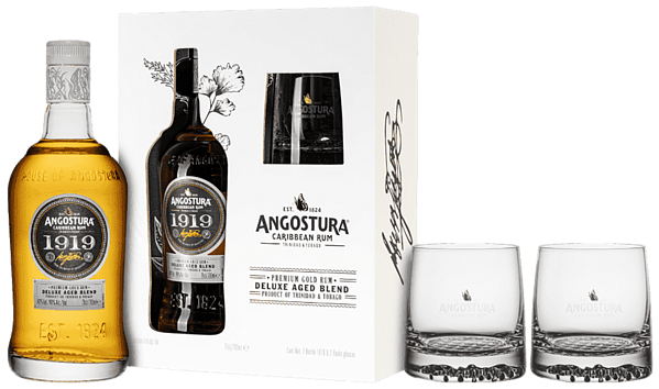 Angostura 1919 (gift box with 2 glasses), 0.7 л