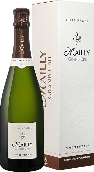 Mailly Grand Cru Brut Blanc de Pinot Noir Champagne АОС (gift box), 0.75 л в Санкт-Петербурге