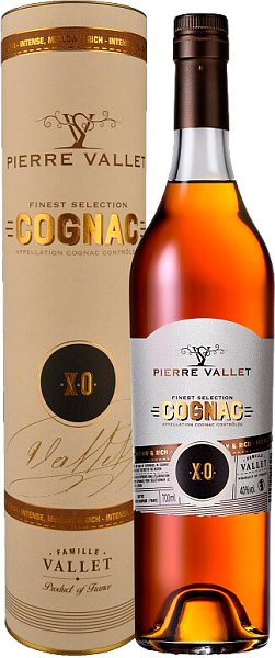 Pierre Vallet Cognac XO (Подарочная упаковка), 0.7 л в Санкт-Петербурге