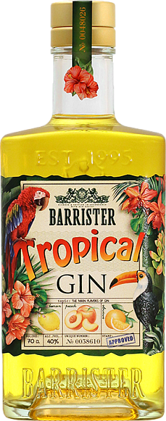 Barrister Tropical Gin, 0.7 л в Санкт-Петербурге