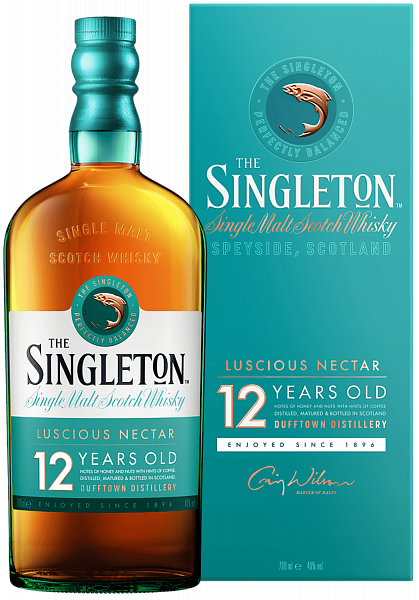 Dufftown Singleton 12 y.o. single malt scotch whisky (gift box), 0.7 л в Санкт-Петербурге