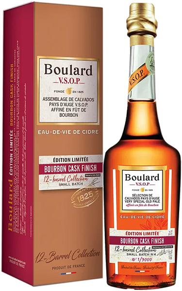 Boulard Bourbon Cask Finish Pays d'Auge AOC VSOP (gift box), 0.7 л в Санкт-Петербурге