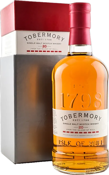 Tobermory Aged 20 Years Old Single Malt Scotch Whisky (Подарочная упаковка), 0.7 л в Санкт-Петербурге
