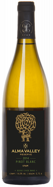 Pinot Blanc Reserve Crimea Alma Valley, 0.75 л в Санкт-Петербурге