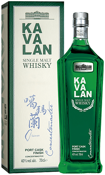 Kavalan Concertmaster Port Cask Finish Single Malt Whisky (gift box), 0.7 л
