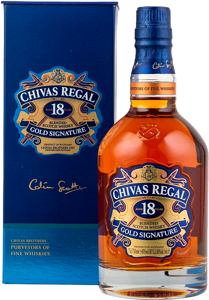 Chivas Regal Blended Scotch Whisky 18 y.o. (Подарочная упаковка) в Санкт-Петербурге