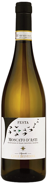 Festa Moscato d'Asti DOCG Colle Belvedere, 0.75 л в Санкт-Петербурге