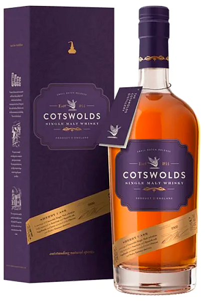 Cotswolds Sherry Cask Single Malt Whisky (Подарочная упаковка), 0.7 л в Санкт-Петербурге