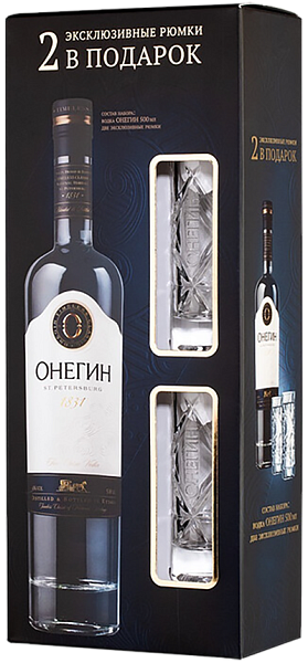 Onegin (gift box with 2 shots), 0.7 л в Санкт-Петербурге