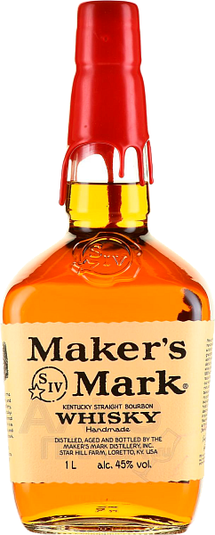 Maker's Mark Kentucky Straight Bourbon Whisky, 1 л в Санкт-Петербурге