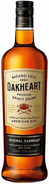 Bacardi Oakheart Spirit Drink, 1 л