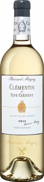 Вино Clementin de Pape Clement Grand Vin de Graves Pessac-Leognan AOC Chateau Pape Clement, 0.75 л