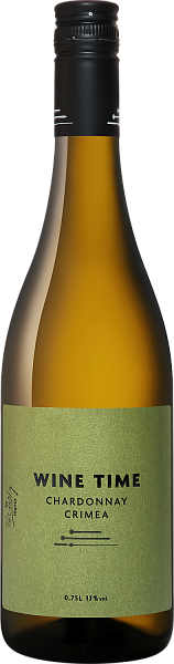 Wine Time Chardonnay Crimea Wein und Wasser, 0.75 л в Санкт-Петербурге