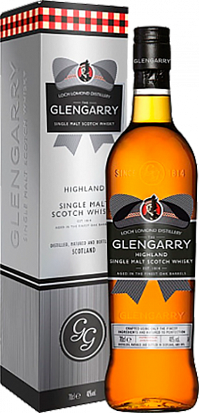 Glengarry Highland Single Malt Scotch Whisky (gift box), 0.7 л