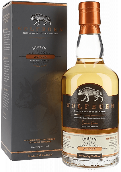 Wolfburn Aurora Single Malt Scotch Whisky (gift box), 0.7 л в Санкт-Петербурге
