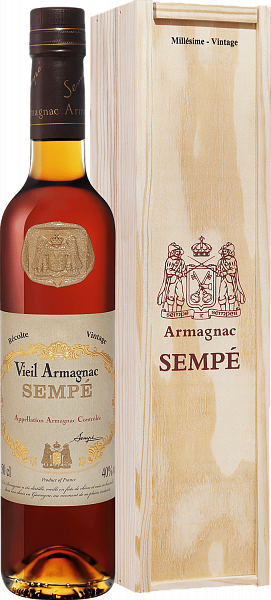 Sempe Vieil Armagnac 1958 (gift box), 0.5л