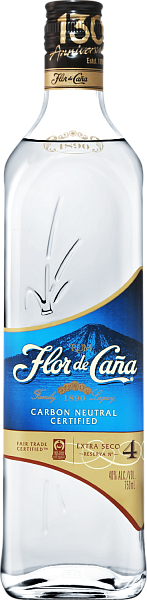 Flor de Cana 4 Extra Seco Licorera de Nicaragua, 0.75 л в Санкт-Петербурге