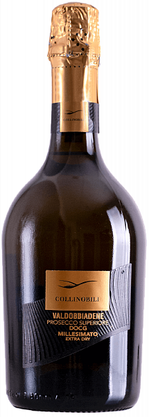 Collinobili Valdobbiadene Prosecco Superiore DOCG Millesimato Extra Dry Contarini, 0.75 л в Санкт-Петербурге