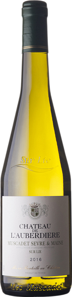 Chateau de L'Auberdiere Muscadet Sevre et Maine AOC Sur Lie, 0.75 л в Санкт-Петербурге