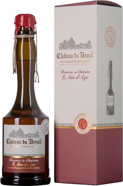 Chateau du Breuil Reserve du Chateau Pays d'Auge AOC 8 y.o. (gift box), 0.7 л в Санкт-Петербурге
