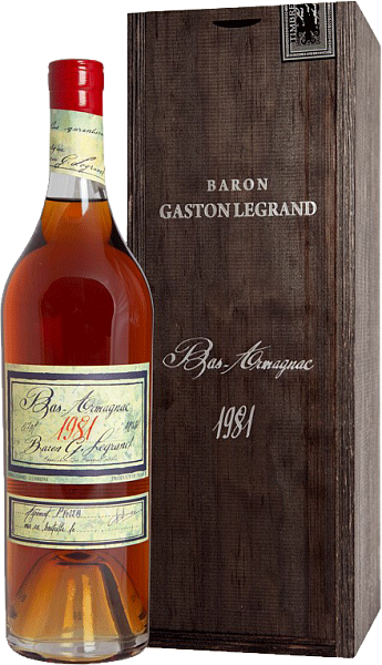 Baron Gaston Legrand 1981 Bas Armagnac (Подарочная упаковка), 0.7 л в Санкт-Петербурге