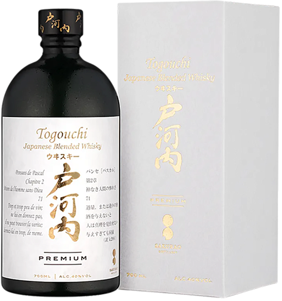 Togouchi Premium Blended Japanese Whisky (gift box), 0.7 л в Санкт-Петербурге