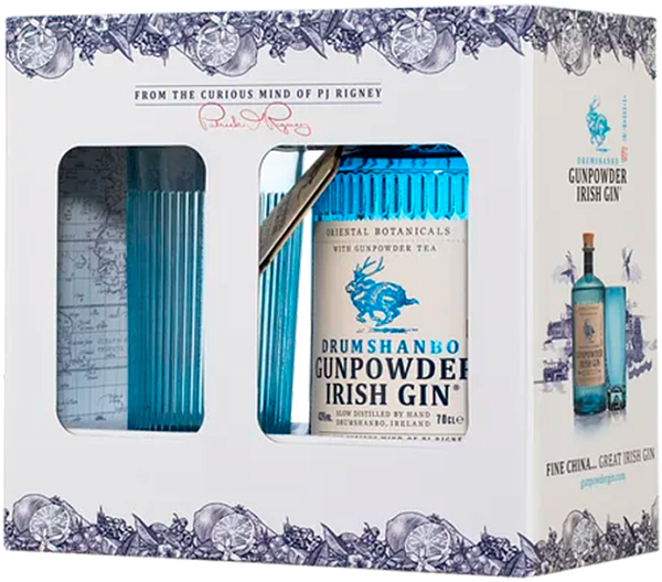 Drumshanbo Gunpowder Irish Gin (gift box with a glass), 0.7 л в Санкт-Петербурге