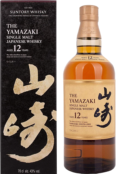 Yamazaki Single Malt Japanese Whisky 12 y.o. (gift box), 0.7 л в Санкт-Петербурге