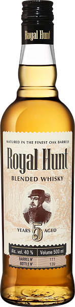 Royal Hunt Blended Whisky 5 y.o., 0.5 л в Санкт-Петербурге