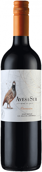 Aves del Sur Carmenere Loncomilla Valley DO Viña del Pedregal, 0.75 л в Санкт-Петербурге