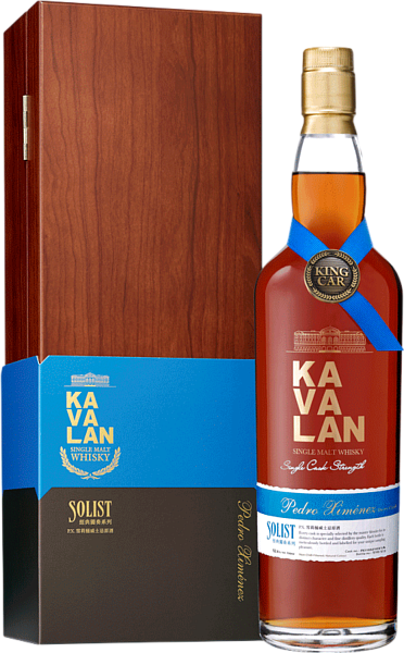 Kavalan Solist Pedro Ximenez Single Cask Strength Single Malt Whisky (Подарочная упаковка), 0.75 л в Санкт-Петербурге